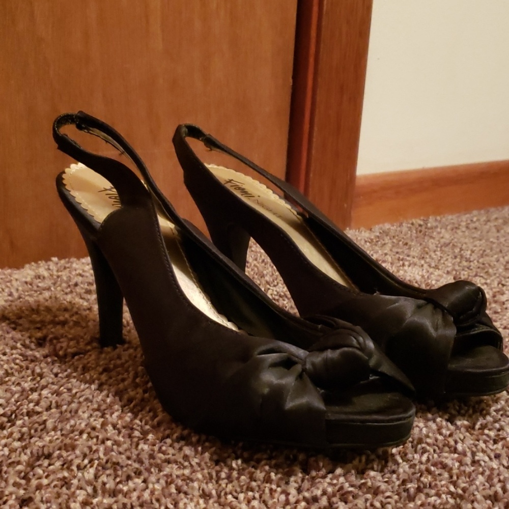 Black heels